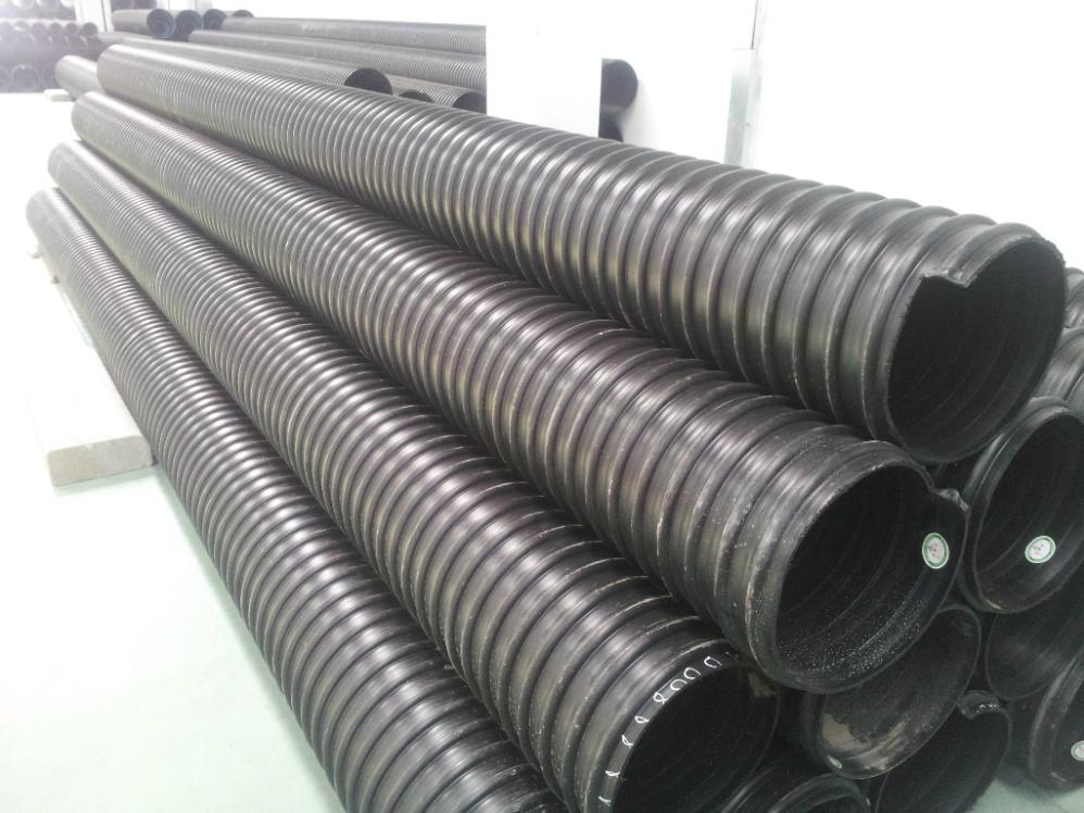 钢带增强聚乙烯HDPE螺旋波纹管300
