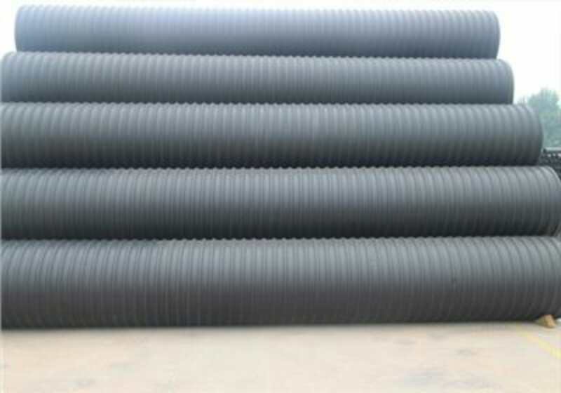 HDPE双平塑钢缠绕管800